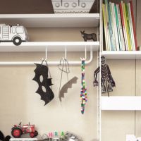 String Furniture（ストリング ファニチャー） / String System（ストリング システム） / メタルシェルフ用レール（ホワイト） / ラージ W72cm / アクセサリーパーツ