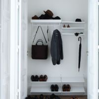 String Furniture（ストリング ファニチャー） / String System（ストリング システム） / メタルシェルフ用レール（ホワイト） / ラージ W72cm / アクセサリーパーツ