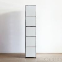 USMハラー（ユーエスエムハラー） / Cabinet（キャビネット） / W773×D373×H1790mm / ドロップダウンドア×4 / ピュアホワイト・アントラサイト