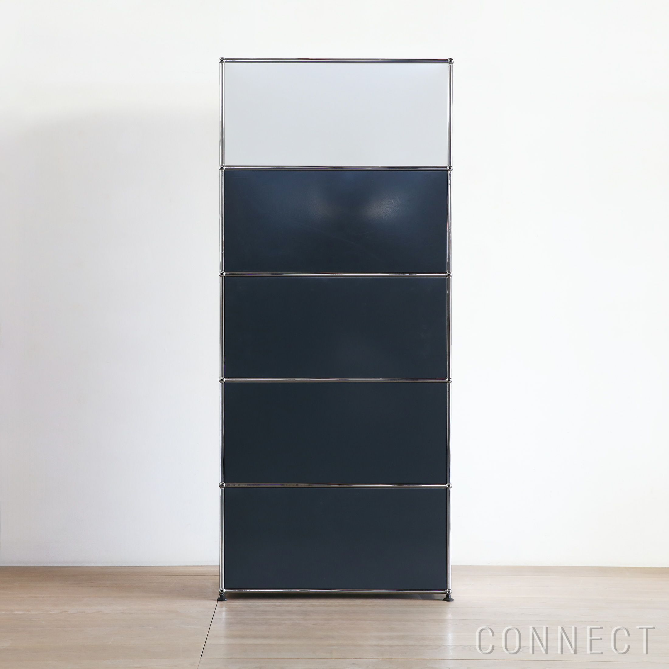 USMハラー（ユーエスエムハラー） / Cabinet（キャビネット） / W773×D373×H1790mm / ドロップダウンドア×4 / ピュアホワイト・アントラサイト