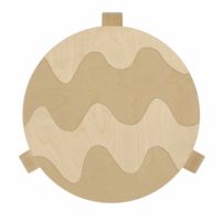 Artek（アルテック） ＋ Marimekko（マリメッコ） / STOOL 60 Lokki（スツール60 ロッキ） / バーチ材 / ナチュラルラッカー 《90周年 Anniversary editions》