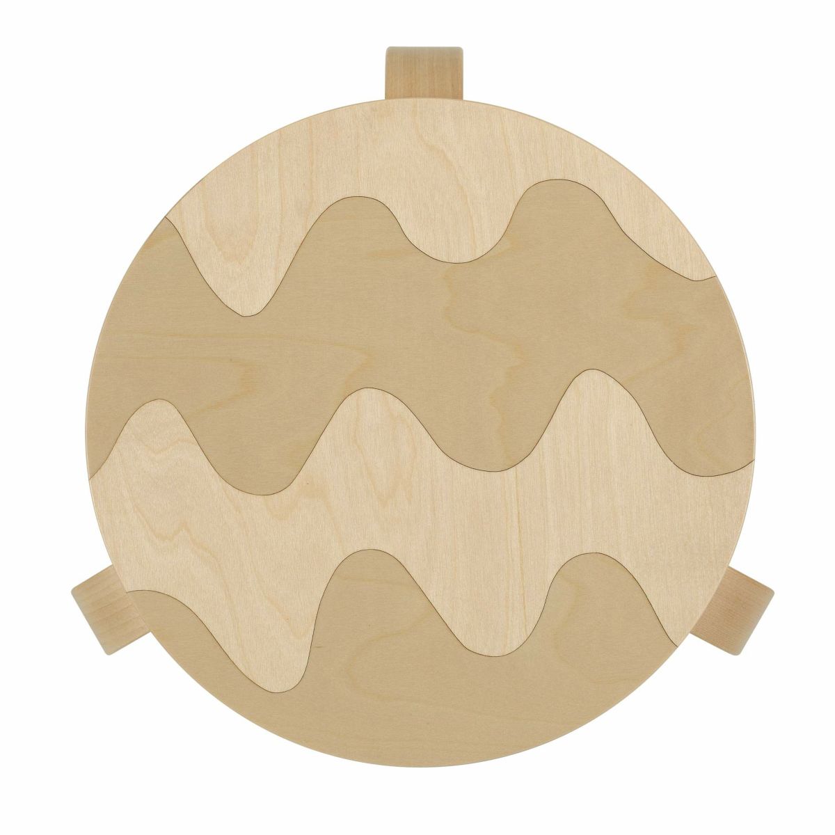 Artek（アルテック） ＋ Marimekko（マリメッコ） / STOOL 60 Lokki（スツール60 ロッキ） / バーチ材 / ナチュラルラッカー 《90周年 Anniversary editions》