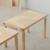 Artek（アルテック） ＋ Marimekko（マリメッコ） / BENCH 153B Seireeni（ベンチ 153B セイレーニ） / バーチ材 / ナチュラルラッカー 《90周年 Anniversary editions》