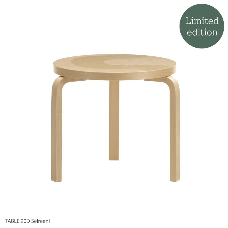 Artek（アルテック） ＋ Marimekko（マリメッコ） / TABLE 90D Seireeni（テーブル 90D セイレーニ） / バーチ材 / サイドテーブル 《90周年 Anniversary editions》