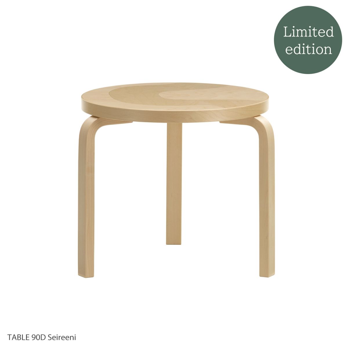 Artek（アルテック） ＋ Marimekko（マリメッコ） / TABLE 90D Seireeni（テーブル 90D セイレーニ） / バーチ材 / サイドテーブル 《90周年 Anniversary editions》