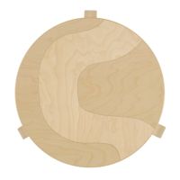 Artek（アルテック） ＋ Marimekko（マリメッコ） / TABLE 90D Seireeni（テーブル 90D セイレーニ） / バーチ材 / サイドテーブル 《90周年 Anniversary editions》