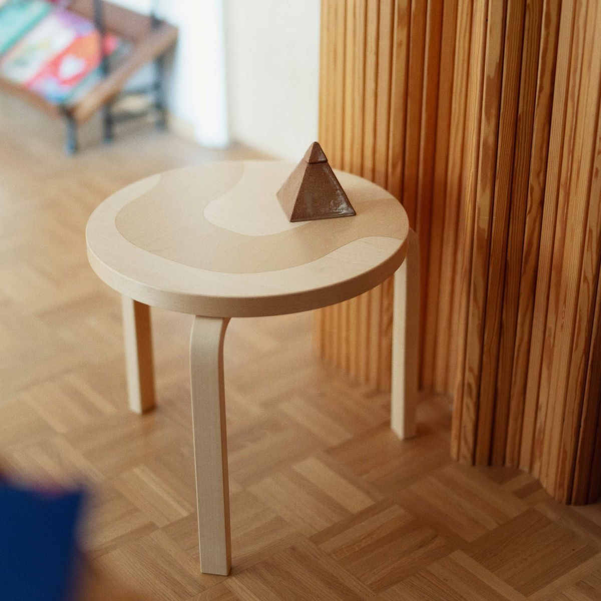 Artek（アルテック） ＋ Marimekko（マリメッコ） / TABLE 90D Seireeni（テーブル 90D セイレーニ） / バーチ材 / サイドテーブル 《90周年 Anniversary editions》