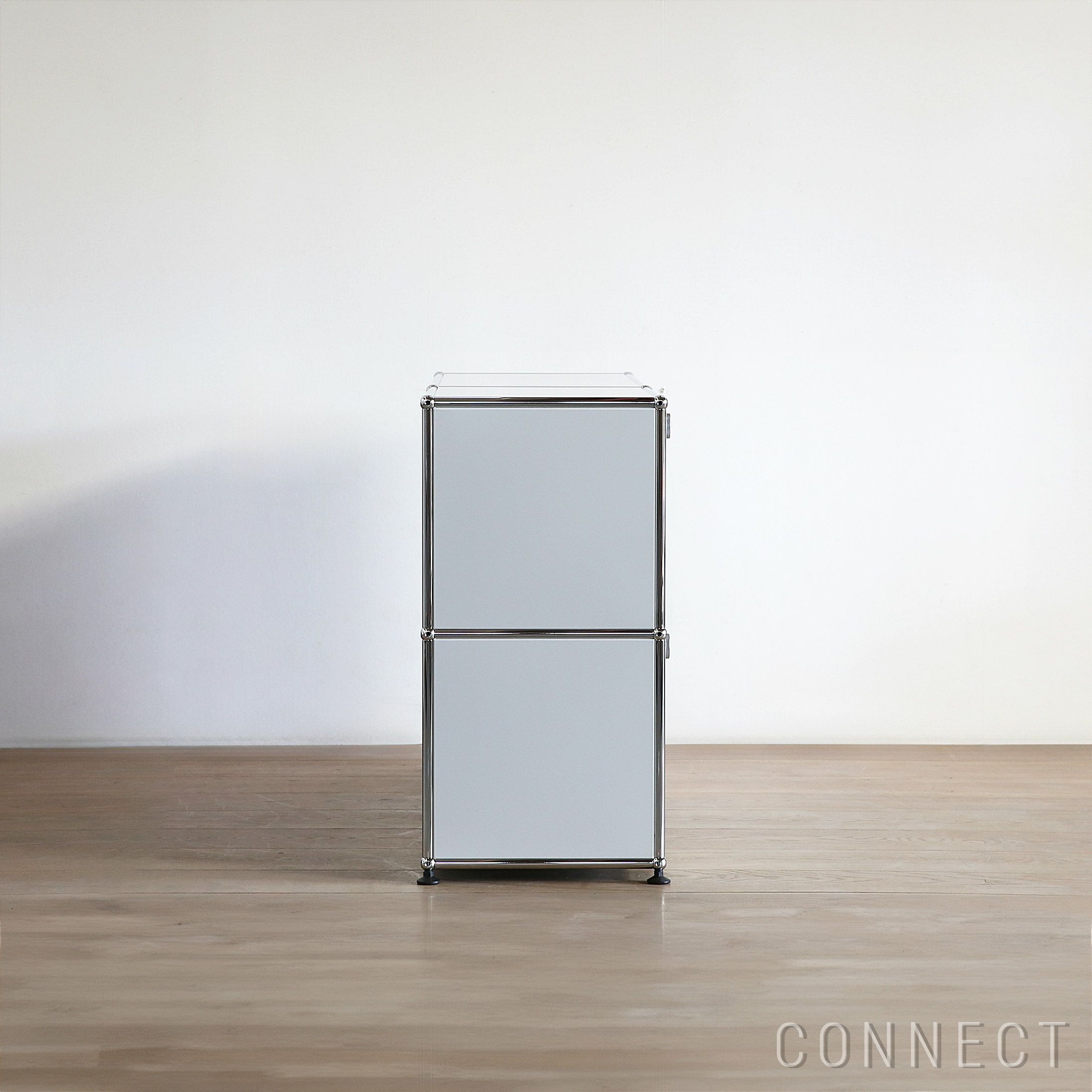 USMハラー（ユーエスエムハラー） / Sideboard（サイドボード） / W1273×D373×H740mm / ドロップダウンドア×2 / エクステンションドア×1 / ライトグレー・USMオレンジ