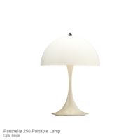 Louis Poulsen（ルイスポールセン） / Panthella 250 Portable（パンテラ 250 ポータブル） / オパール / 全4色 / テーブルランプ