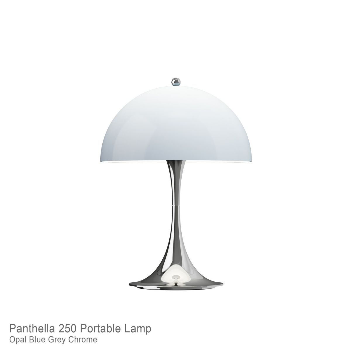 Louis Poulsen（ルイスポールセン） / Panthella 250 Portable（パンテラ 250 ポータブル） / オパール×クローム / 全2色 / テーブルランプ