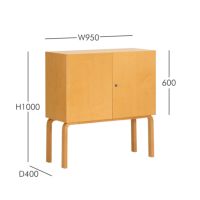 Artek（アルテック） / CABINET 250（キャビネット 250） / バーチ材・ハニーステイン仕上げ 《90周年 Anniversary editions》