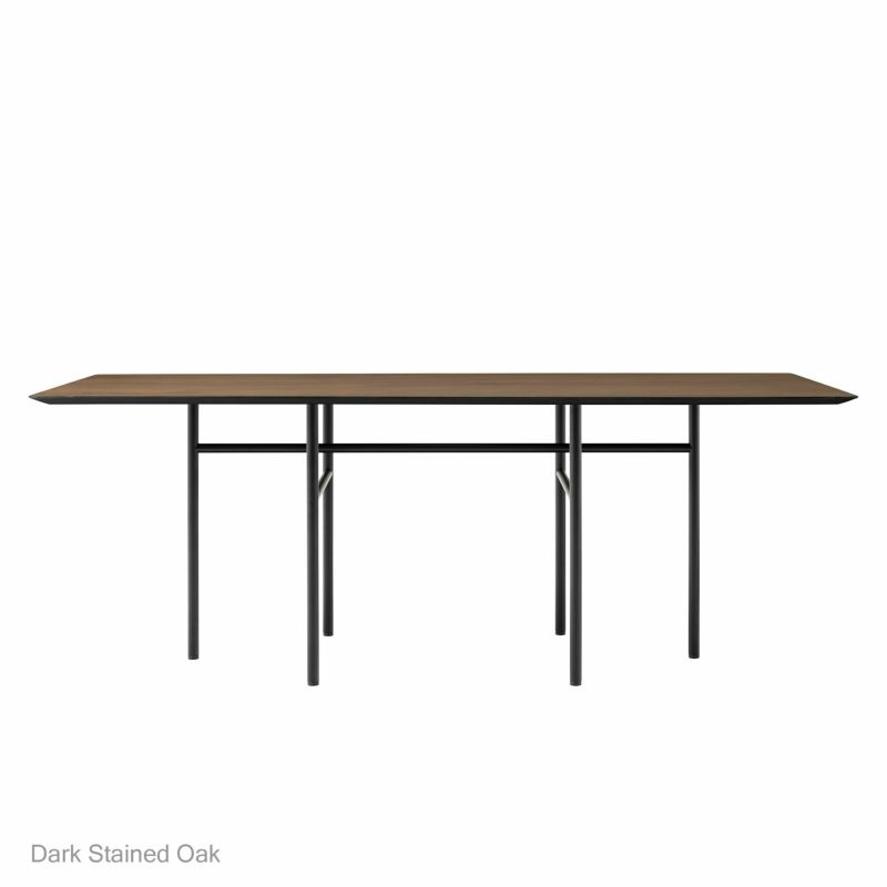 【アウトレット】Audo Copenhagen（オドー・コペンハーゲン） / SNAREGADE DINING TABLE（スネアゲイド ダイニングテーブル） / 長方形 / W200cm / ダークステインドオーク