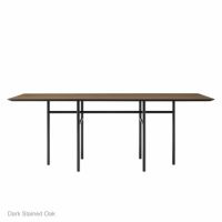 【アウトレット】Audo Copenhagen（オドー・コペンハーゲン） / SNAREGADE DINING TABLE（スネアゲイド ダイニングテーブル） / 長方形 / W200cm / ダークステインドオーク