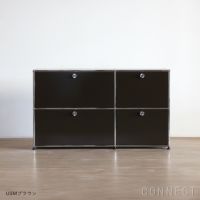 USMハラー（ユーエスエムハラー） / Sideboard（サイドボード） / W1273×D373×H740mm / ドロップダウンドア×4 / USMブラウン