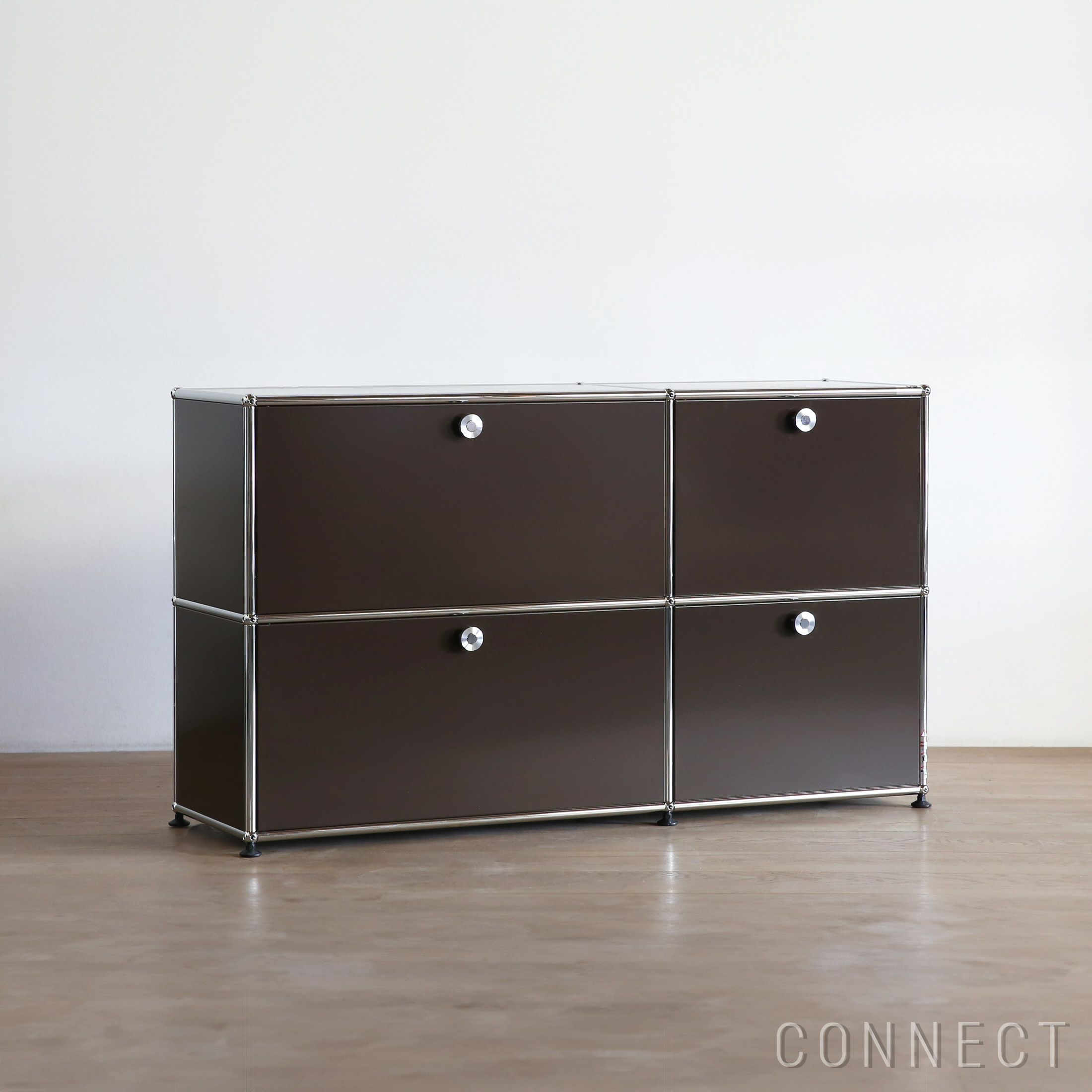 USMハラー（ユーエスエムハラー） / Sideboard（サイドボード） / W1273×D373×H740mm / ドロップダウンドア×4 / USMブラウン