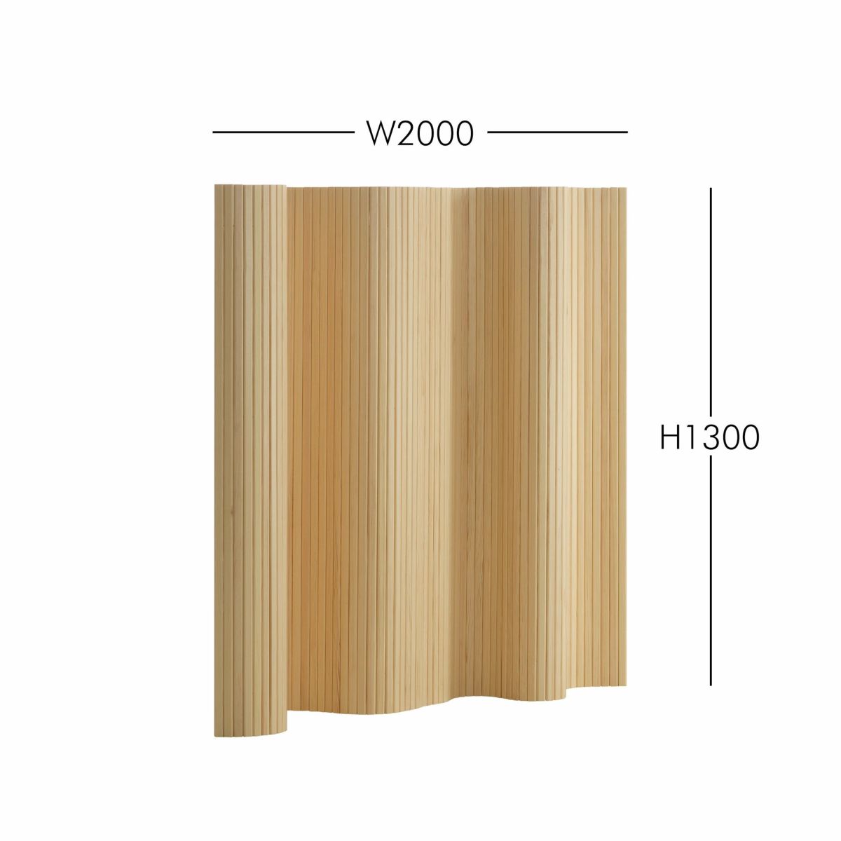 Artek（アルテック） / SCREEN 100（スクリーン） / パーテーション 100 / Size C（H130cm） / パイン材・ナチュラルラッカー仕上げ 《90周年 Anniversary editions》