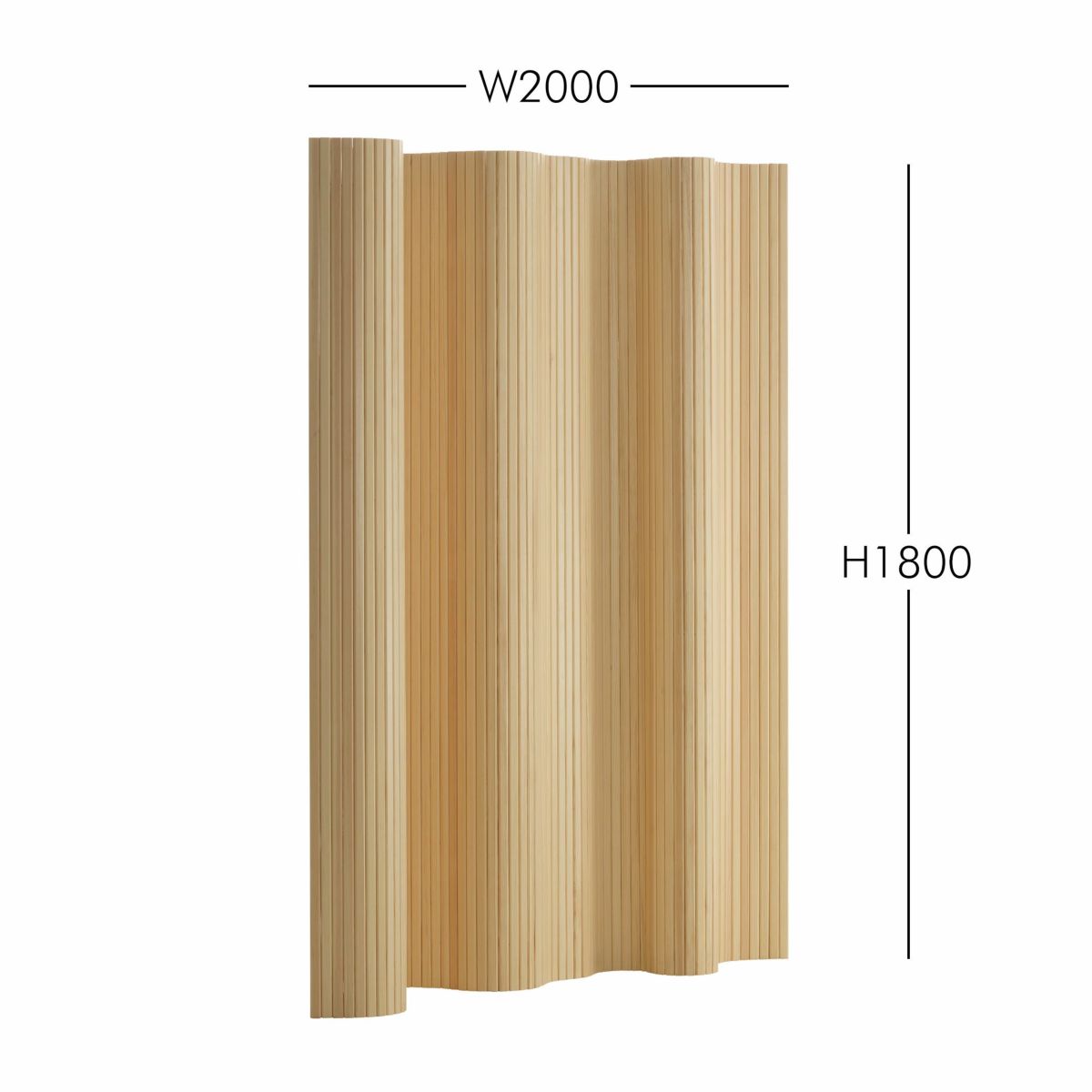 Artek（アルテック） / SCREEN 100（スクリーン） / パーテーション 100 / Size A（H180cm） / パイン材・ナチュラルラッカー仕上げ 《90周年 Anniversary editions》