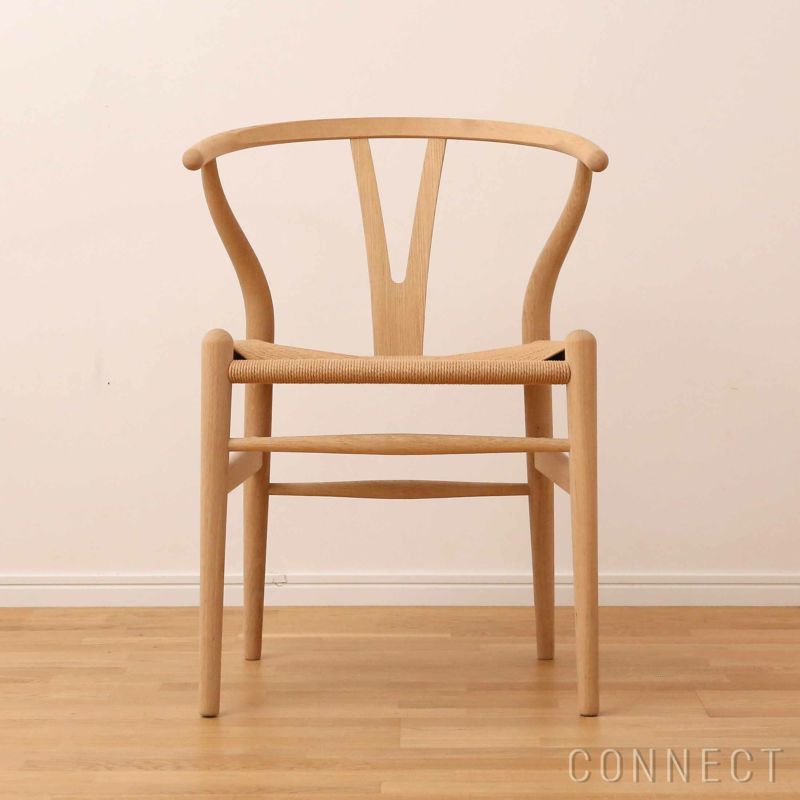 CH24 / Yチェア（ワイチェア）オーク材・ソープ仕上げ SH45cm / CARL HANSEN & SON （カール・ハンセン＆サン）