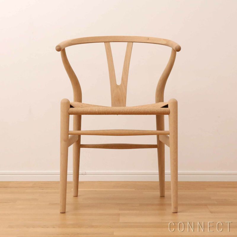 CH24 / Yチェア（ワイチェア）オーク材・ソープ仕上げ SH45cm / CARL HANSEN & SON （カール・ハンセン＆サン）