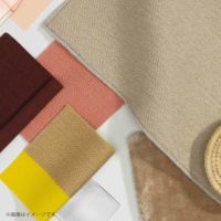 Vitra（ヴィトラ） / Slow Sofa (スローソファ) / Flocca (フロッカ）カバーカラー：ベージュ / ベース：アルミポリッシュ / バッククッション 65×30cm Kvadrat Reflex 0449 / バッククッション 40×30cm Hola 03 chestnut / バッククッション 60×40cm Dedar A perfect Flower col.003 / ネッククッション付