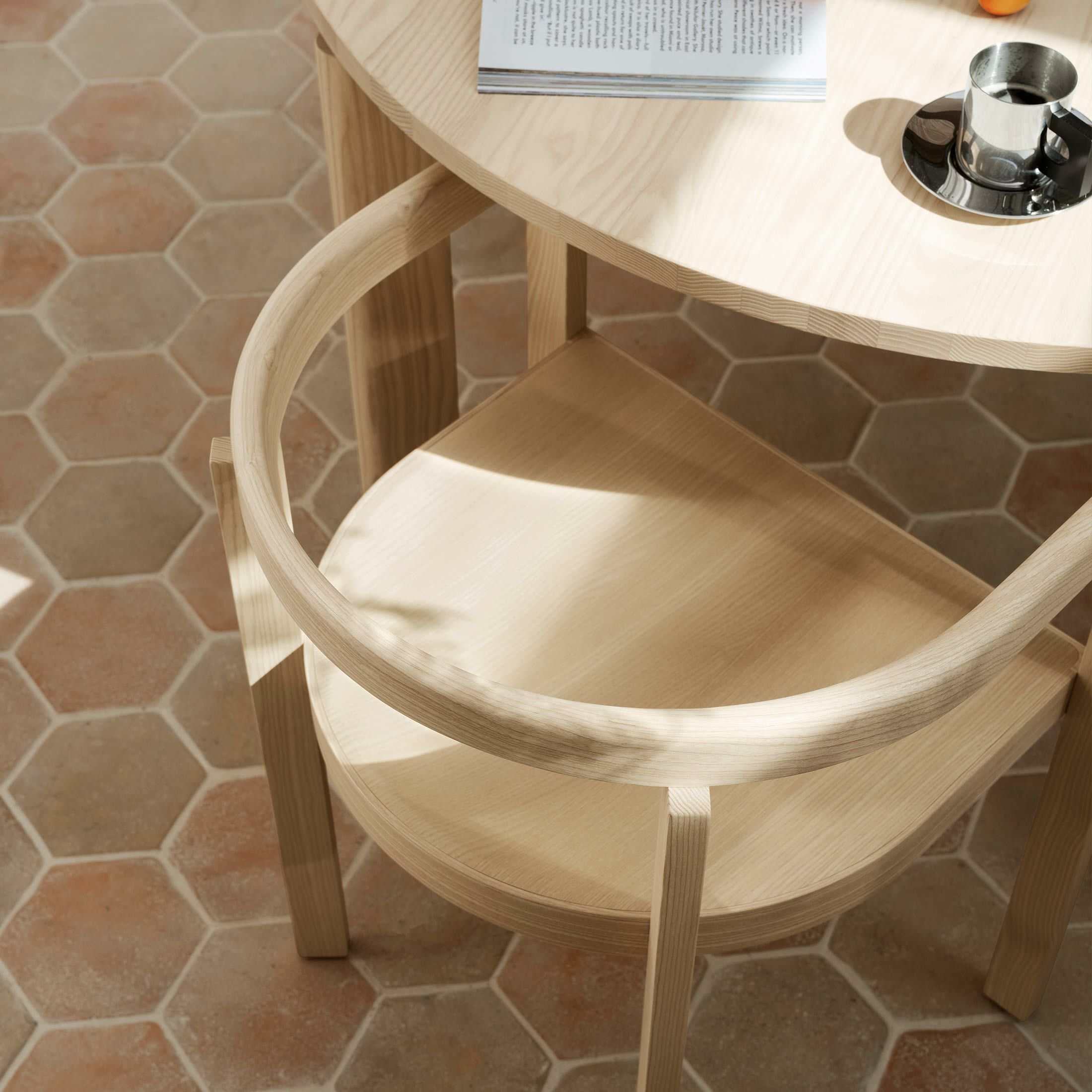 FRITZ HANSEN / AFTER（アフター） / MA100 / アッシュ（無垢材・オイル仕上げ） / ダイニングチェア