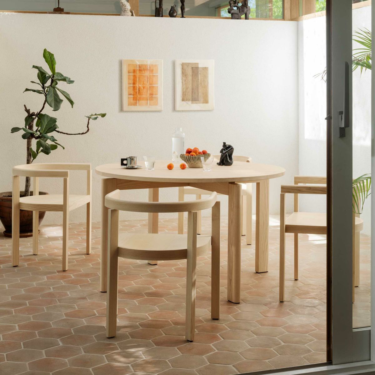 FRITZ HANSEN / AFTER（アフター） / MA100 / アッシュ（無垢材・オイル仕上げ） / ダイニングチェア