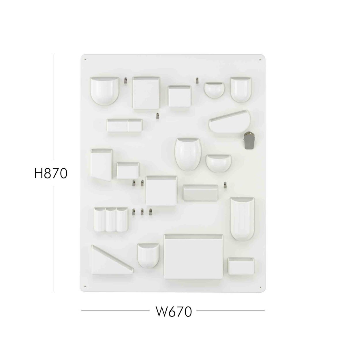 Vitra（ヴィトラ）/  Uten.Silo（ウーテン シロ）I RE / 全4色 / 壁掛け小物入れ