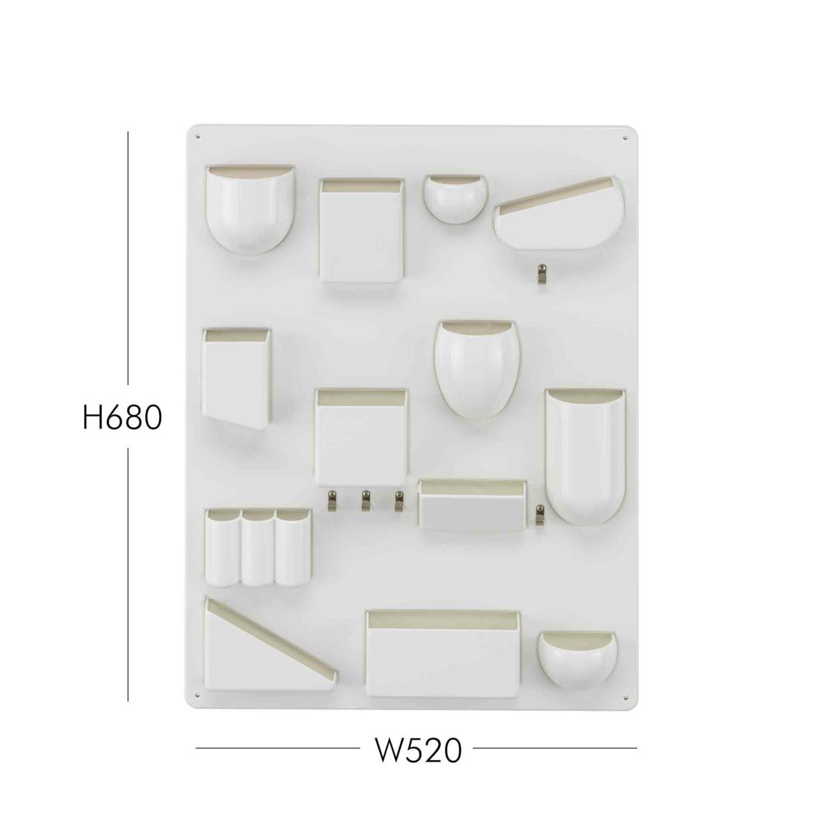 Vitra（ヴィトラ）/  Uten.Silo（ウーテン シロ）Ⅱ RE  / 全4色 / 壁掛け小物入れ