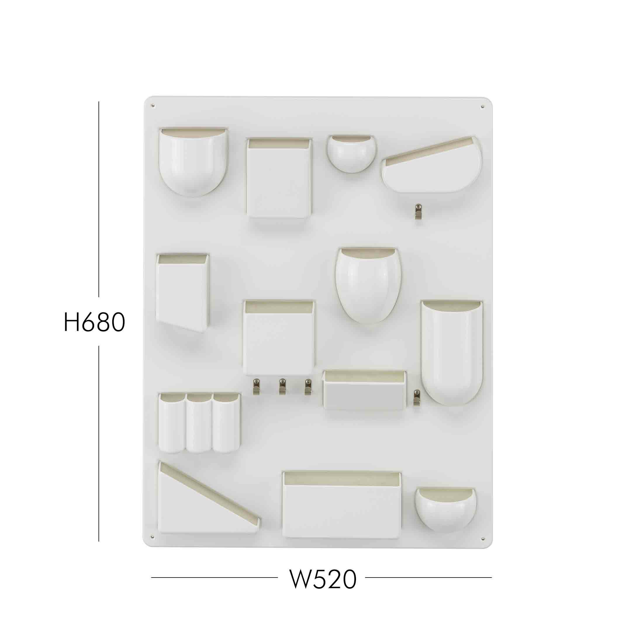 Vitra（ヴィトラ）/  Uten.Silo（ウーテン シロ）Ⅱ RE  / 全4色 / 壁掛け小物入れ