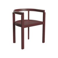 FRITZ HANSEN / AFTER（アフター） / MA100 / バーガンディ（無垢材・カラードアッシュ） / ダイニングチェア