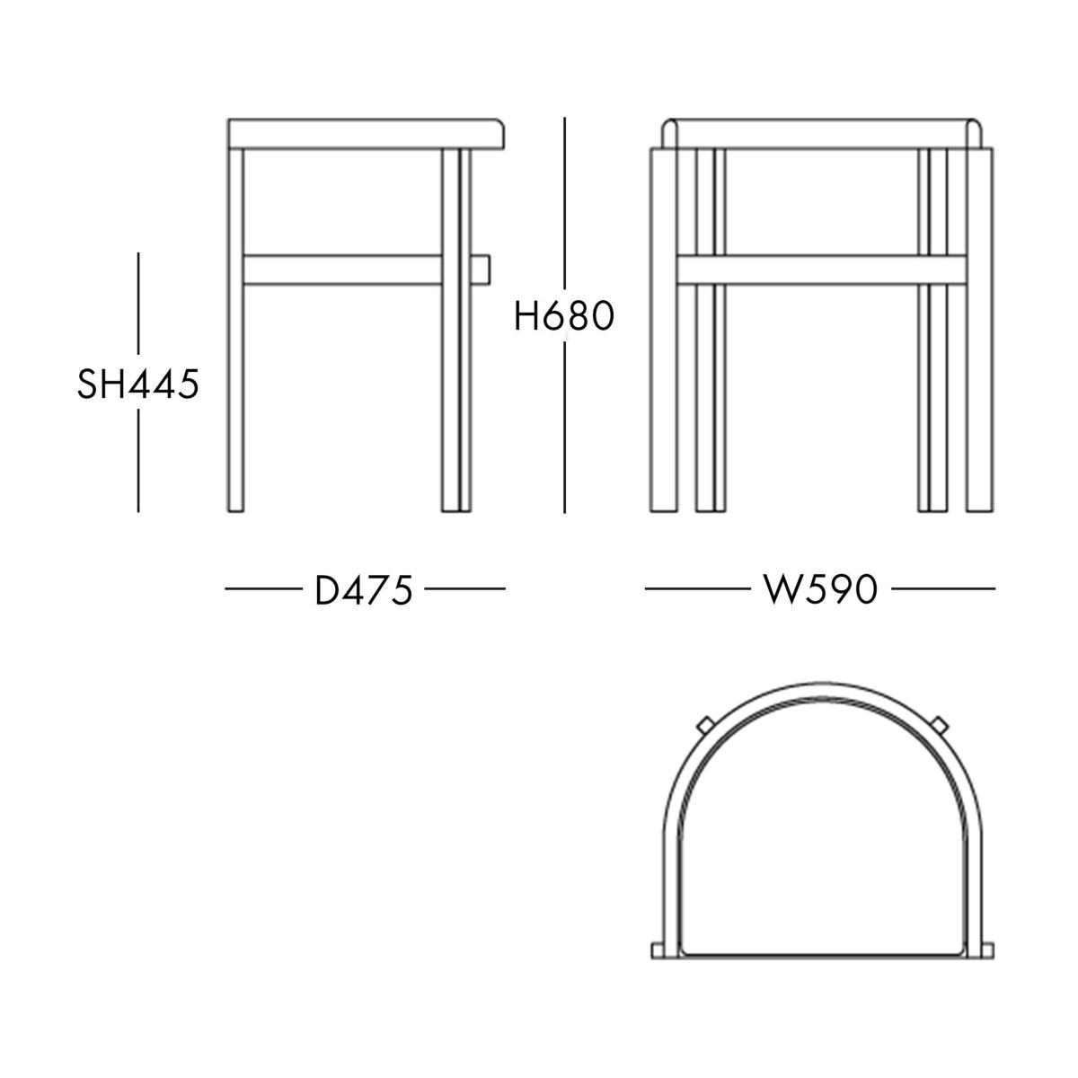FRITZ HANSEN / AFTER（アフター） / ダイニングセット（チェア4脚＋テーブル） / アッシュ（無垢材・オイル仕上げ）《シートクッション4個プレゼント》
