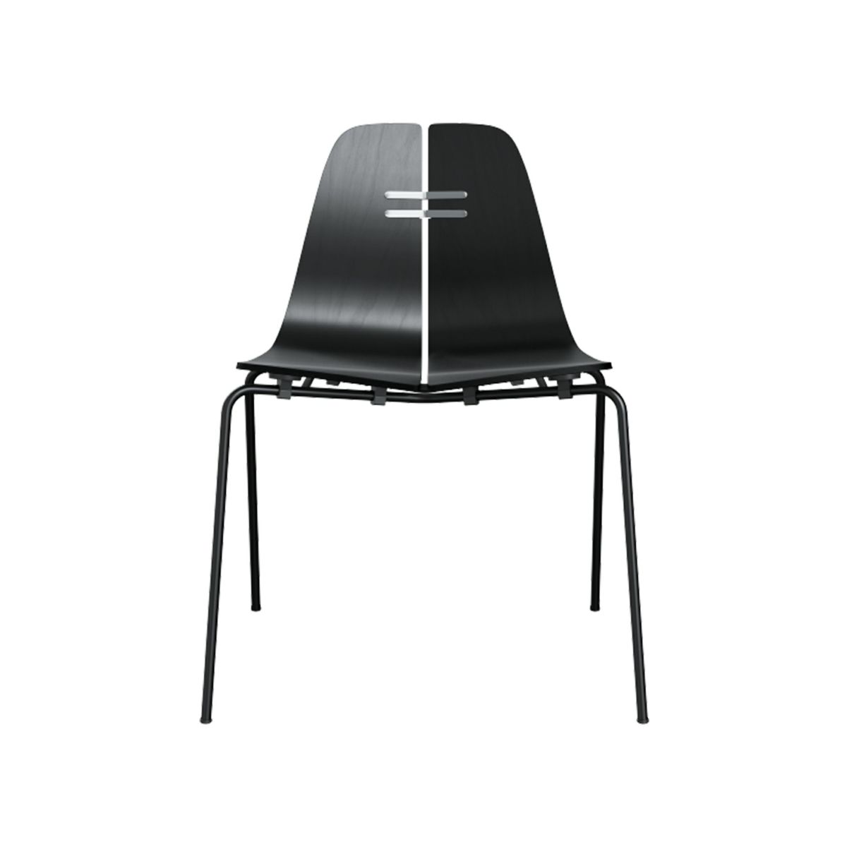 FRITZ HANSEN / PK3（ピーケー3） / ブラック / ブラック粉体塗装仕上げスチール / チェア