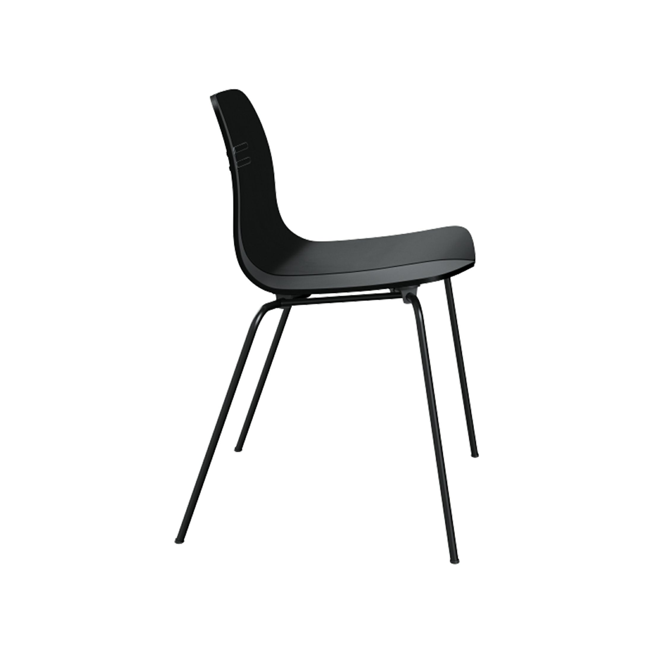 FRITZ HANSEN / PK3（ピーケー3） / ブラック / ブラック粉体塗装仕上げスチール / チェア