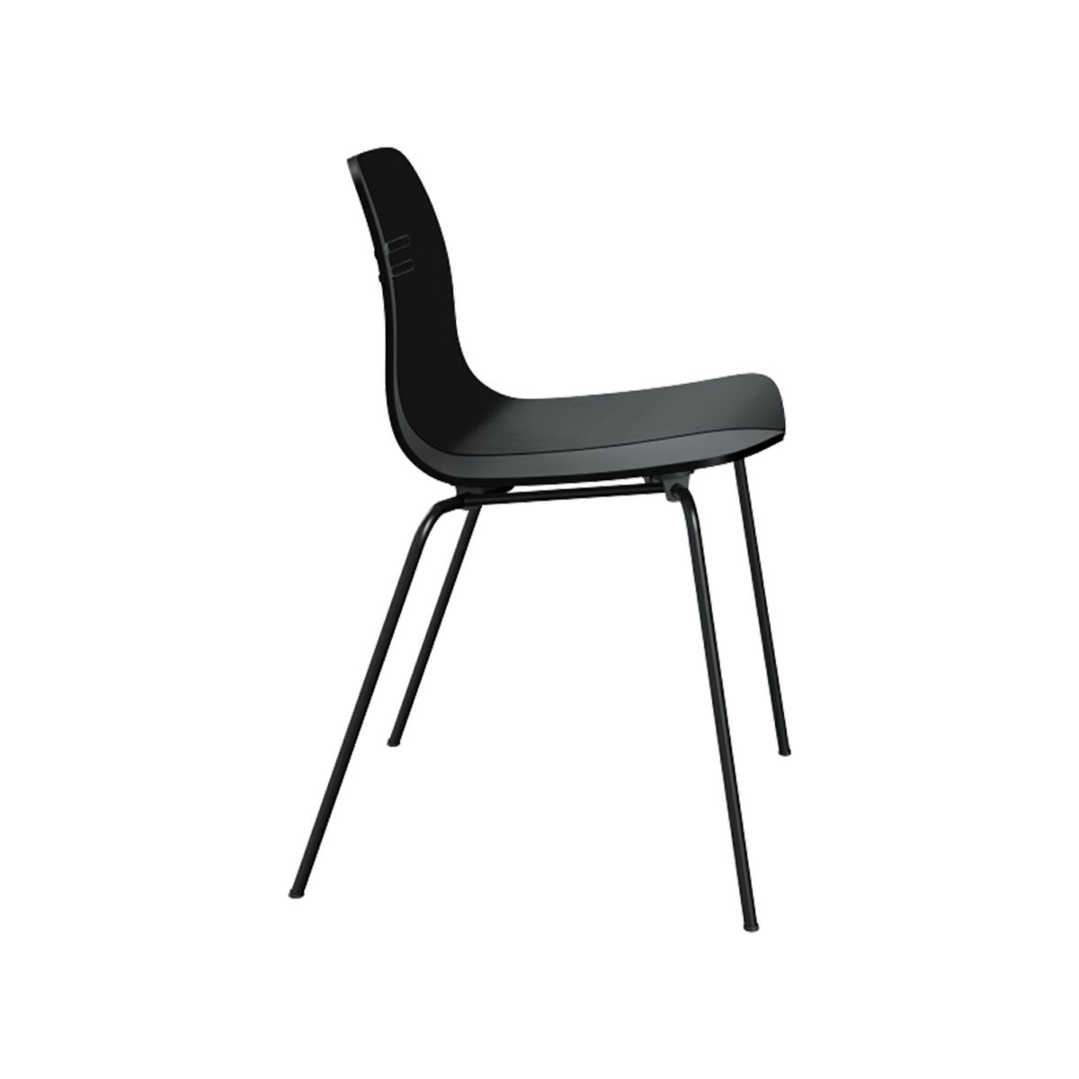 FRITZ HANSEN / PK3（ピーケー3） / ブラック / ブラック粉体塗装仕上げスチール / チェア