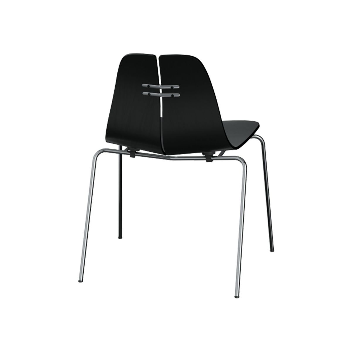 FRITZ HANSEN / PK3（ピーケー3） / ブラック / スチールベース（クローム仕上げ） / チェア