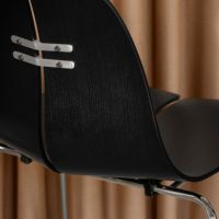 FRITZ HANSEN / PK3（ピーケー3） / ブラック / スチールベース（クローム仕上げ） / チェア