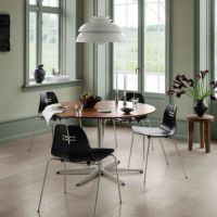 FRITZ HANSEN / PK3（ピーケー3） / ブラック / スチールベース（クローム仕上げ） / チェア