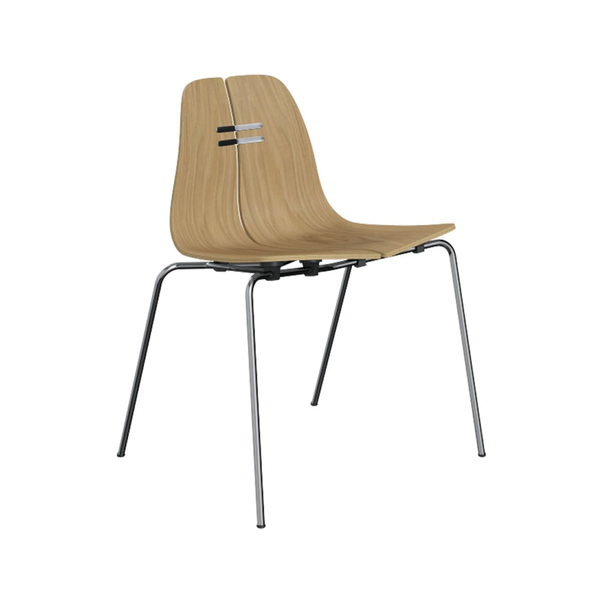 FRITZ HANSEN / PK3（ピーケー3） / オーク / スチールベース（クローム仕上げ） / チェア