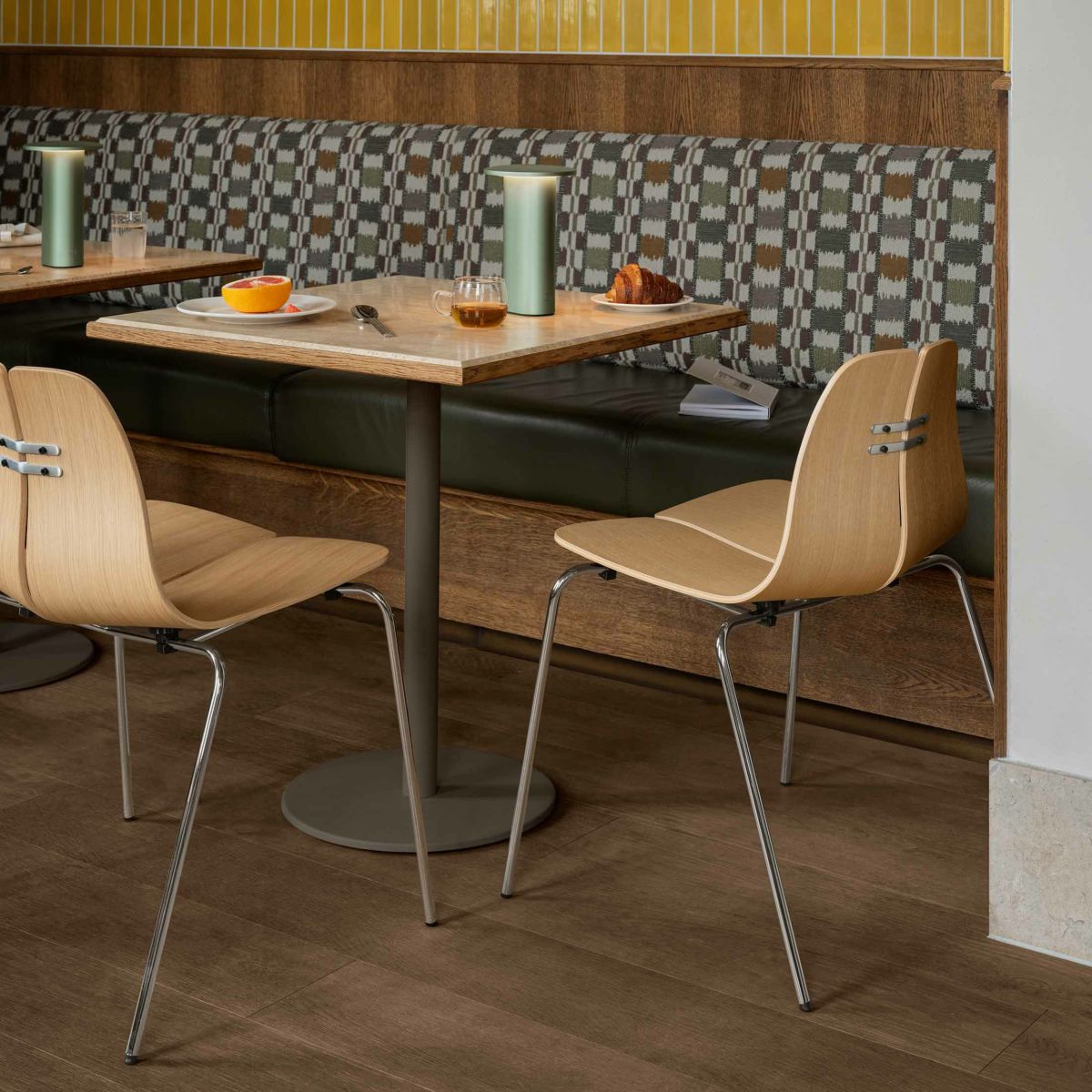 FRITZ HANSEN / PK3（ピーケー3） / オーク / スチールベース（クローム仕上げ） / チェア