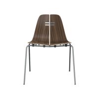 FRITZ HANSEN / PK3（ピーケー3） / ウォルナット / スチールベース（クローム仕上げ） / チェア