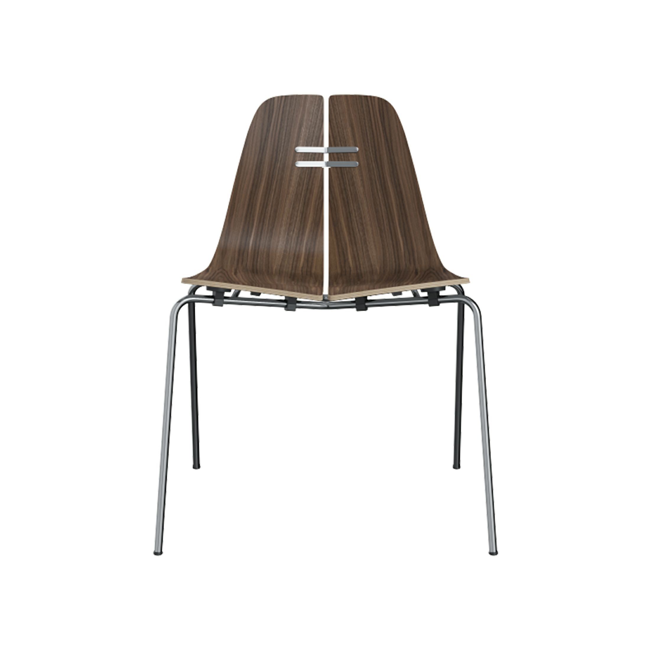 FRITZ HANSEN / PK3（ピーケー3） / ウォルナット / スチールベース（クローム仕上げ） / チェア