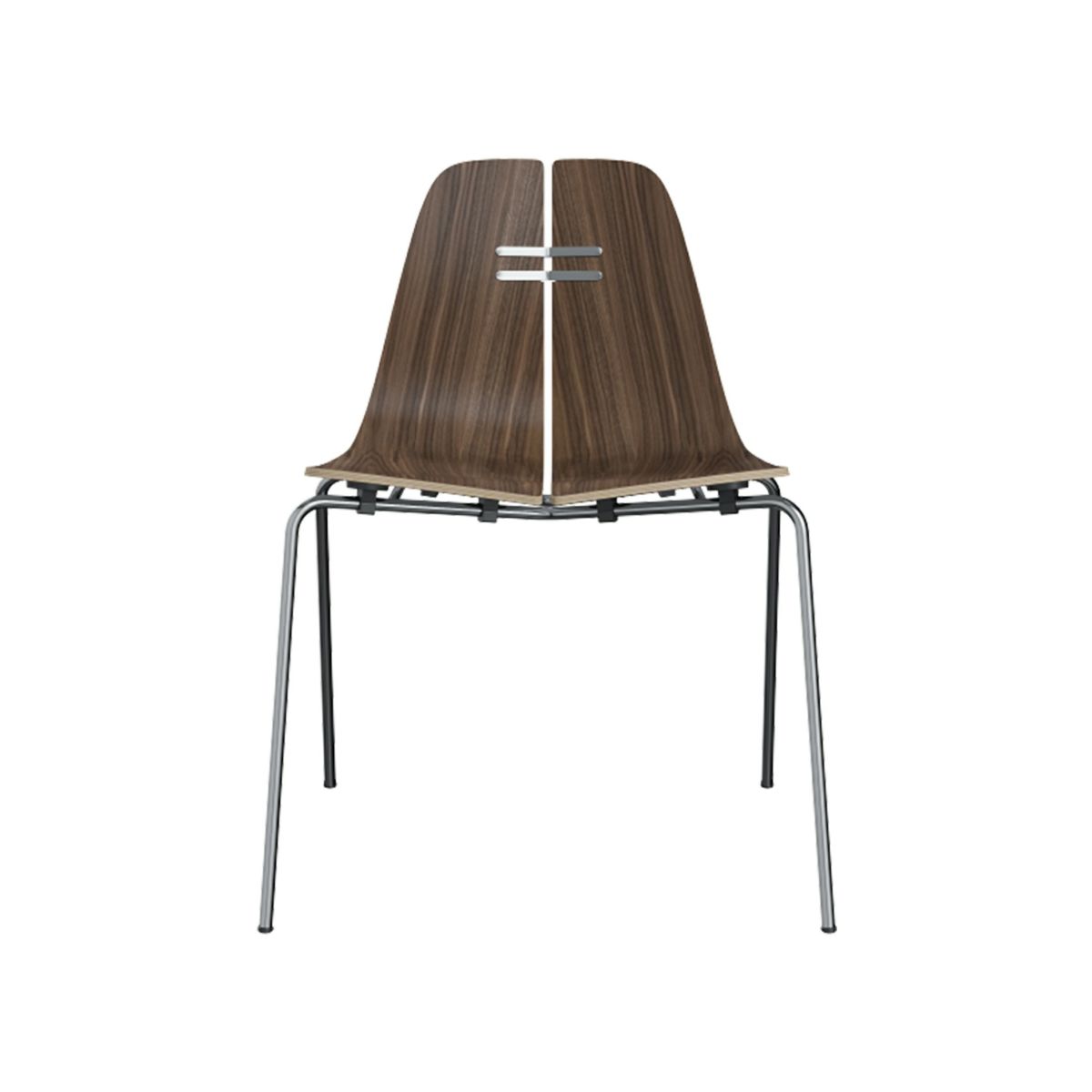 FRITZ HANSEN / PK3（ピーケー3） / ウォルナット / スチールベース（クローム仕上げ） / チェア