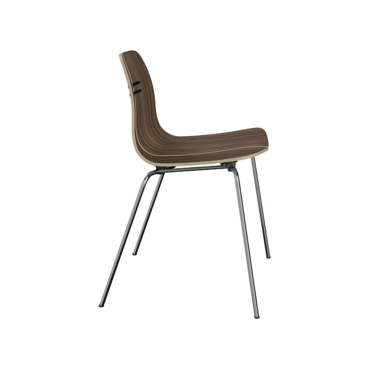 FRITZ HANSEN / PK3（ピーケー3） / ウォルナット / スチールベース（クローム仕上げ） / チェア