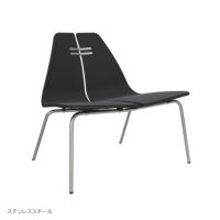FRITZ HANSEN（フリッツ・ハンセン） / PK23（ピーケー23） / フロントパディング / ブラック / Christianshavn 1175（クリスチャンハウン） / ラウンジチェア