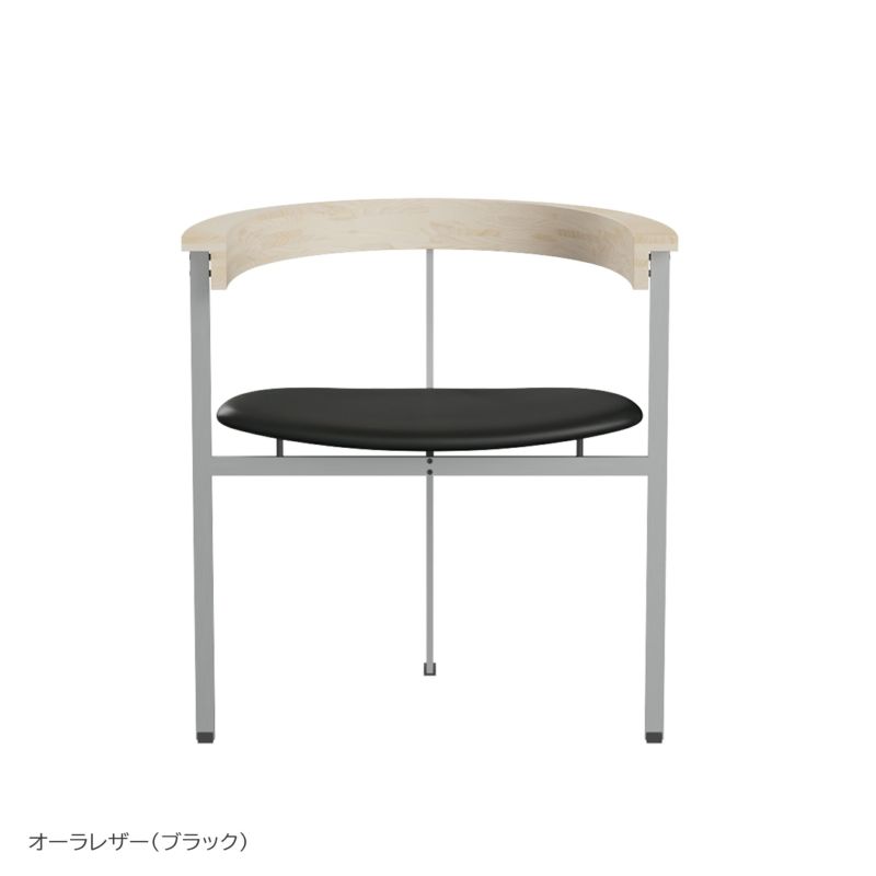 FRITZ HANSEN（フリッツ・ハンセン） / PK11（ピーケー11） / オーラレザー / ブラック / チェア《ケースブックプレゼント》