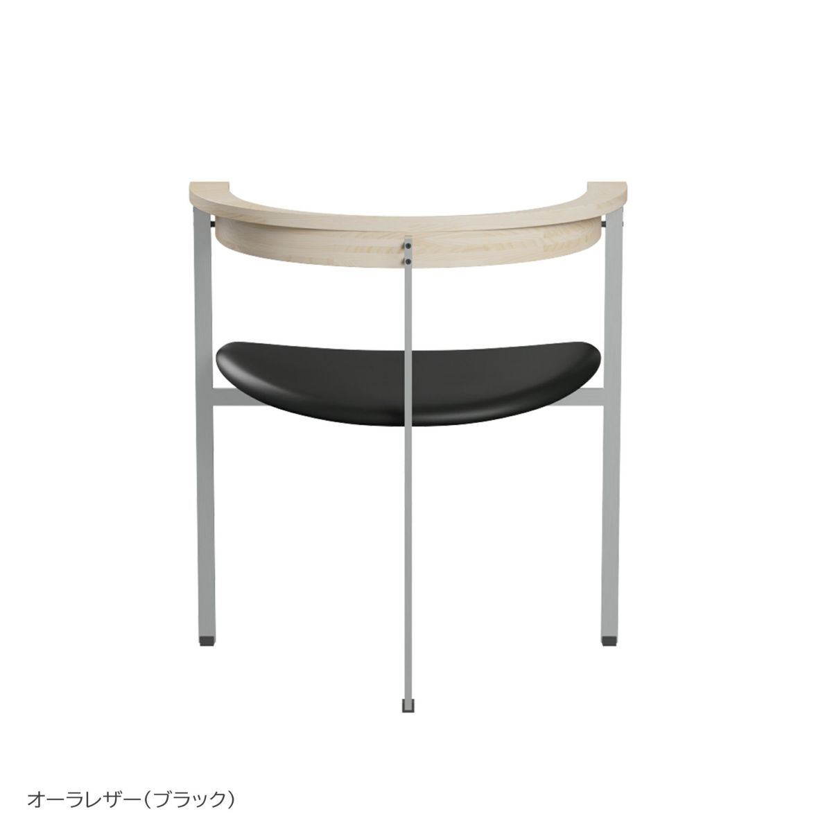 FRITZ HANSEN（フリッツ・ハンセン） / PK11（ピーケー11） / オーラレザー / ブラック / チェア《ケースブックプレゼント》