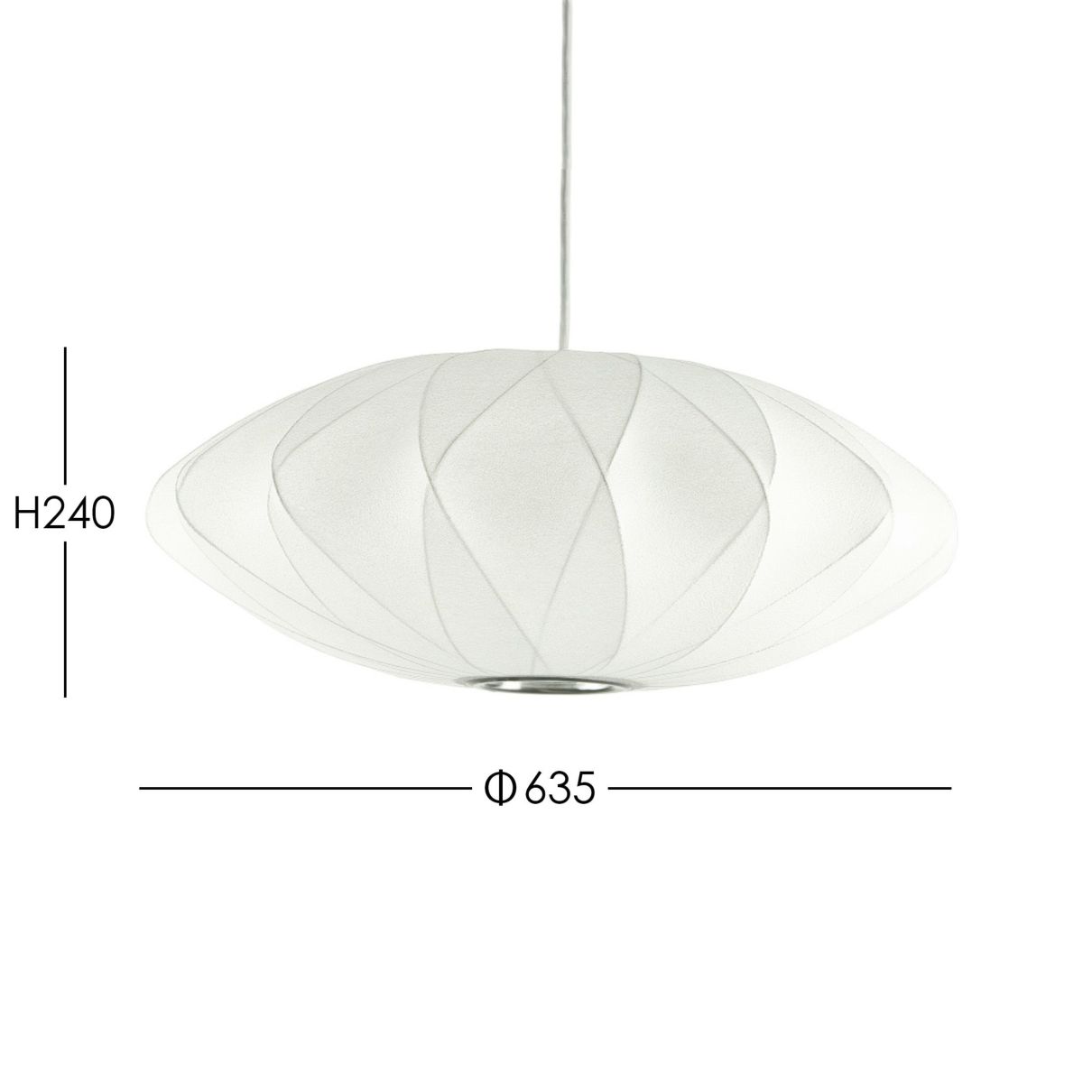 Herman Miller（ハーマンミラー） / NELSON CRISSCROSS BUBBLE PENDANT SAUCER（ネルソン クリスクロス バブル ペンダント ソーサー）  / ペンダントライト 《LED電球プレゼント》