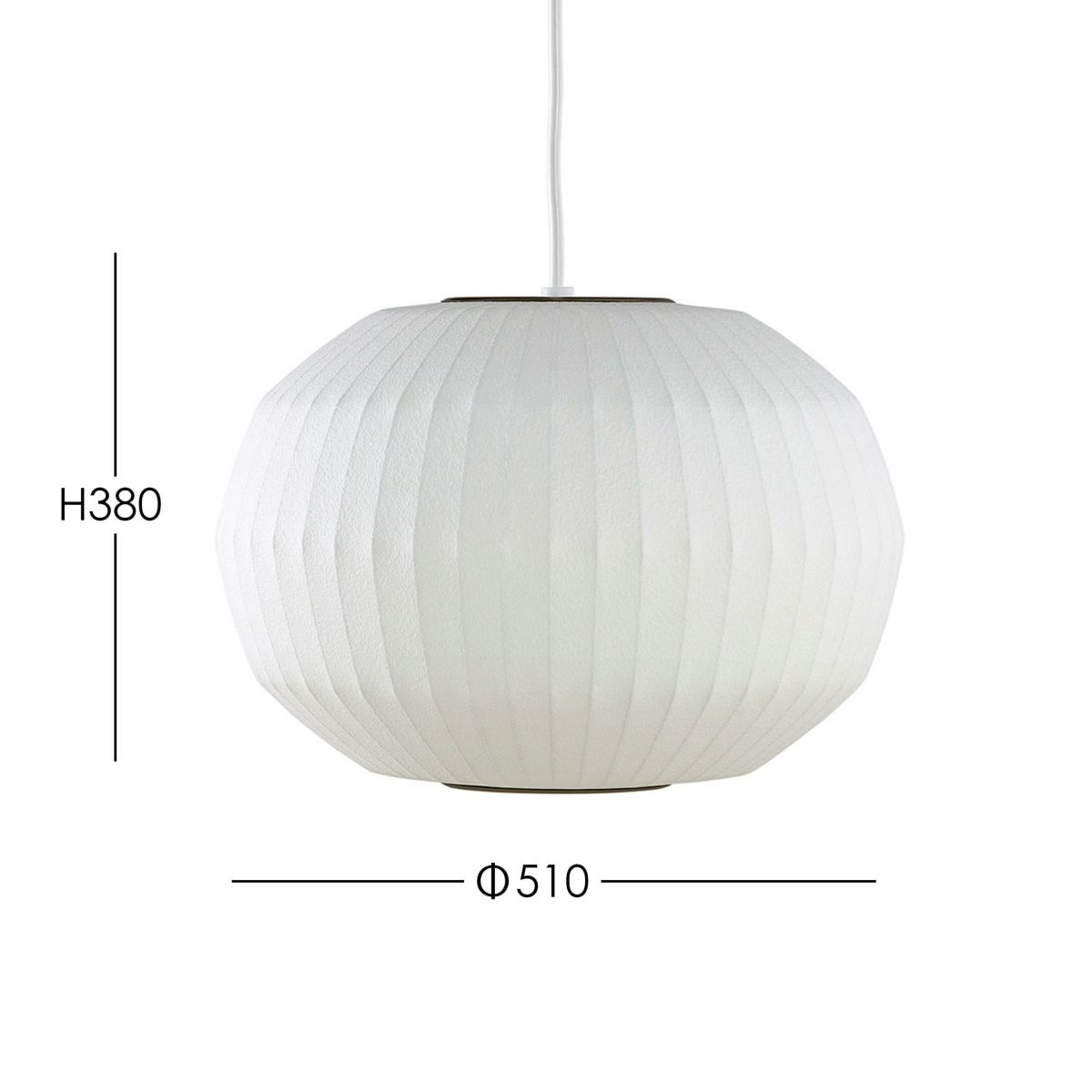 Herman Miller（ハーマンミラー） / NELSON ANGLED SPHERE BUBBLE PENDANT（ネルソン アングルド スフィア バブル ペンダント）  / ペンダントライト 《LED電球プレゼント》
