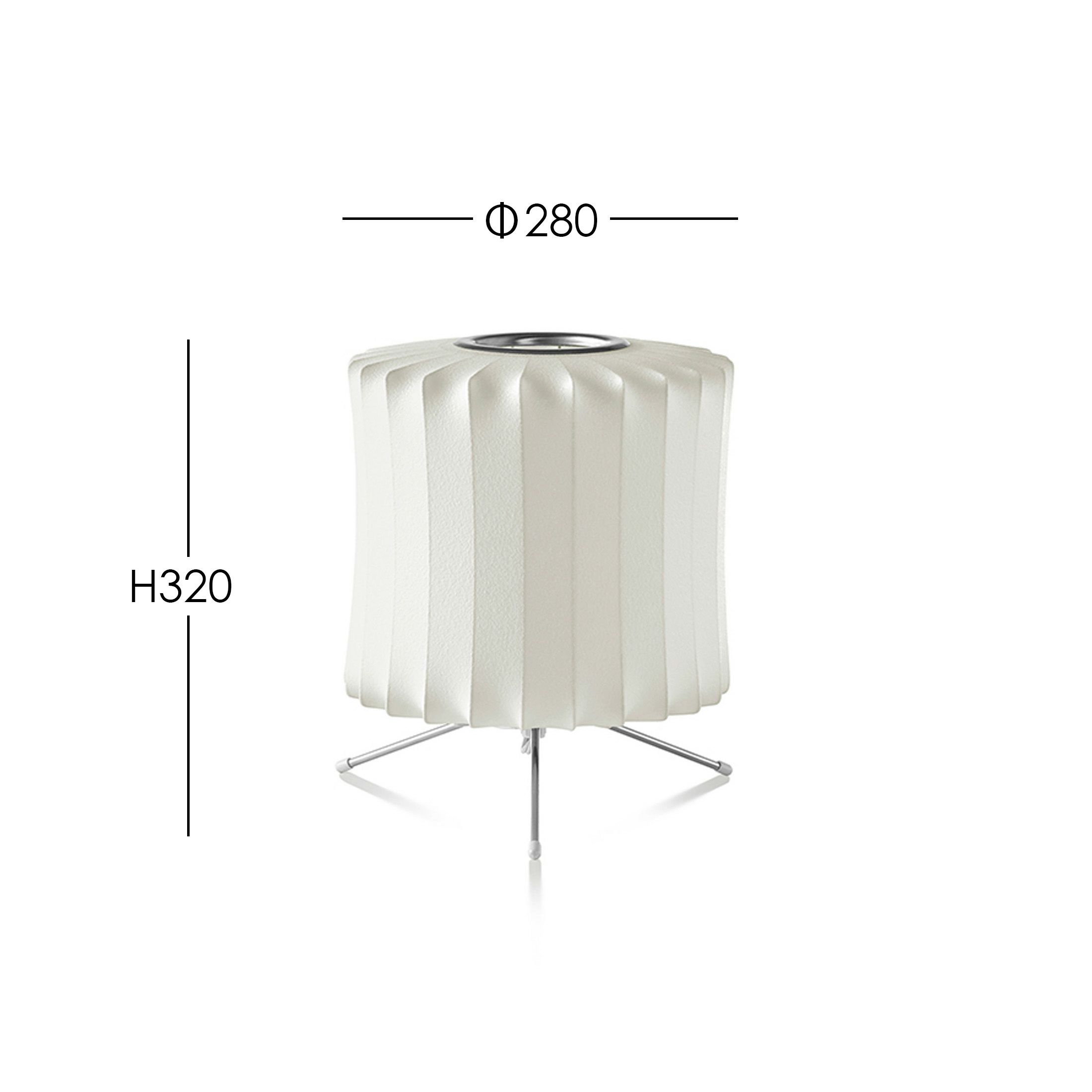 Herman Miller（ハーマンミラー） / NELSON LANTERN TRIPOD LAMP（ネルソン ランタン トリポッド ランプ）  / テーブルランプ《LED電球プレゼント》