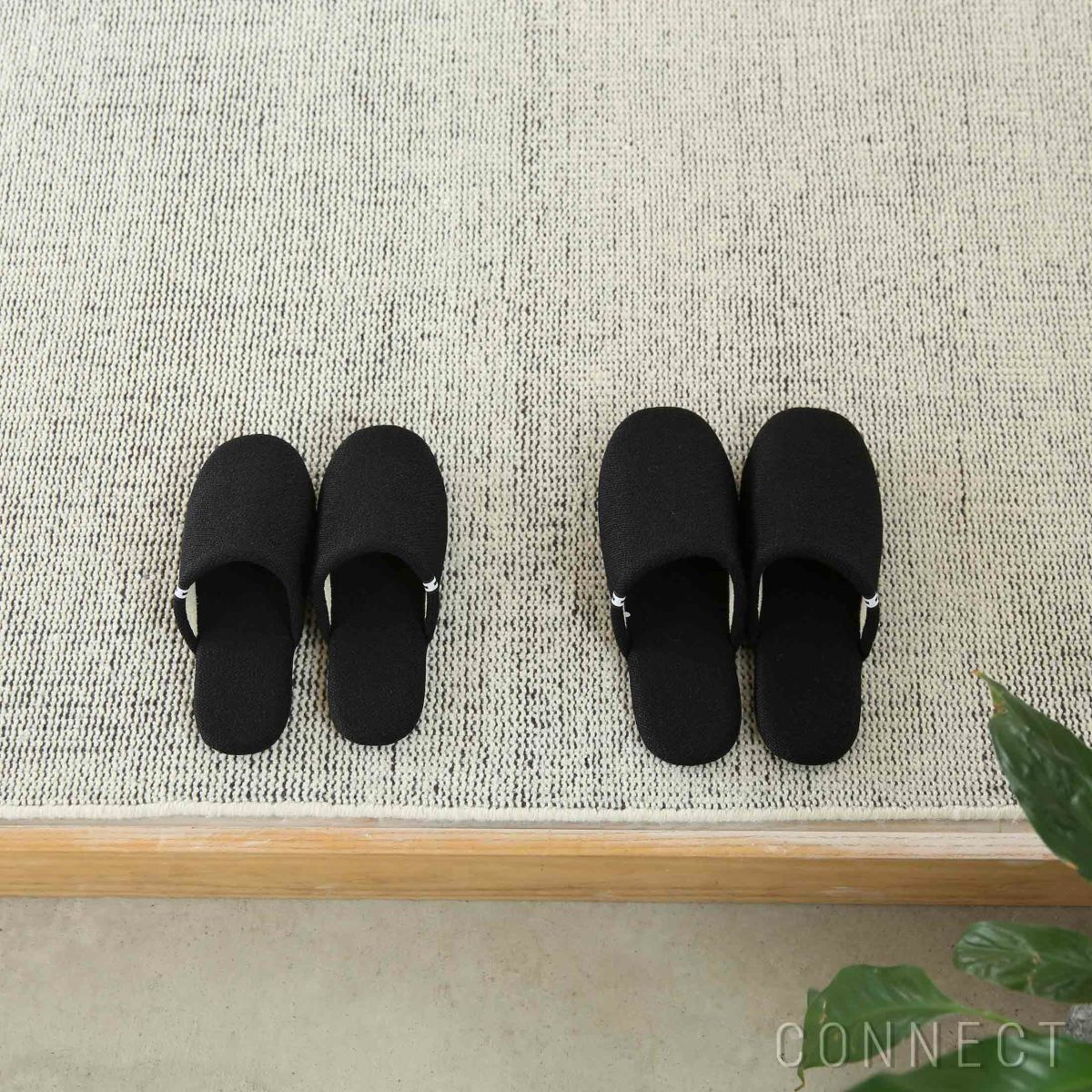 MELLEM（メレム） / Kvadrat/Raf Simons（クヴァドラ/ラフ・シモンズ） / スリッパ / Vidar（ヴィダー） ブラック